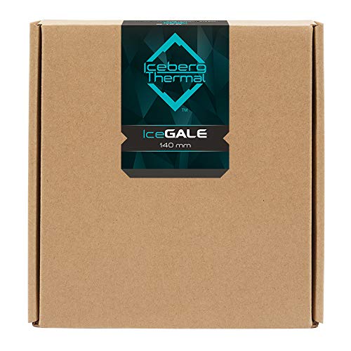 Image of Iceberg Thermal IceGALE 140mm PWM Premium Case Fan (Black)
