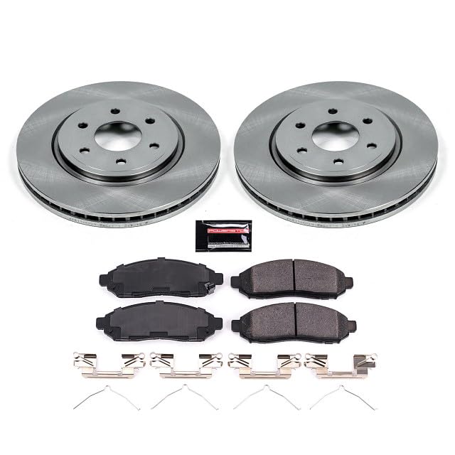 Image of PowerStop Z17 Replacement Brake Pad & Rotor Kit Front KOE142
