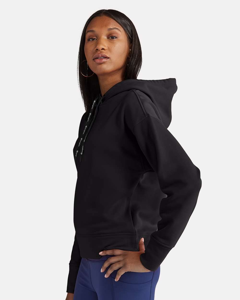 Champion Damska sportowa bluza z kapturem, świeża oliwka, M, Świeża oliwka, M