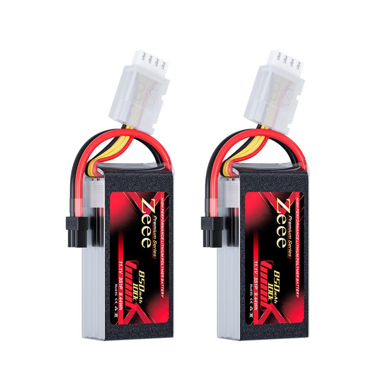 SUPR3MEページ　バッテリー1セット追加 Amazon.com: Zeee Premium Series 3S Lipo Battery 850mAh 11.1V 100C