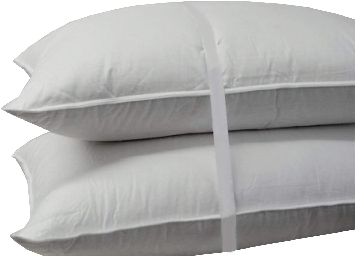 Royal Hotel Bedding Soft Down Pillow - 500 Thread Count Cotton Shell, Down Pillow Soft, King Size, Soft, 1 Single Pillow