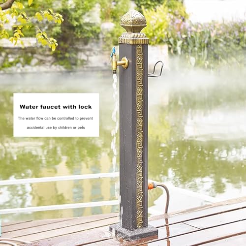 Columna de agua para jardín con grifo de suelo para riego en patios y granjas 5