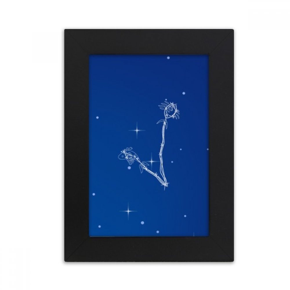 Cadre photo noir galaxie multicolore le cadeau parfait pour passionnes d'etoiles