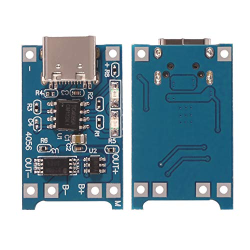 Image of 6PCS TP4056 Type-C USB Charging Module 5V 1A 18650 Lithium Battery Charging Board Power Charger Board with Protection