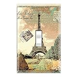 Decorative Single Toggle Light Switch Wall Plate Cover - Vintage Paris