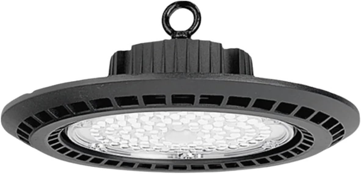 LED High Bay Light IP65 Waterproof Energy Saving Industrial UFO LED Light Long Lifespan Rugged Construction(100W)