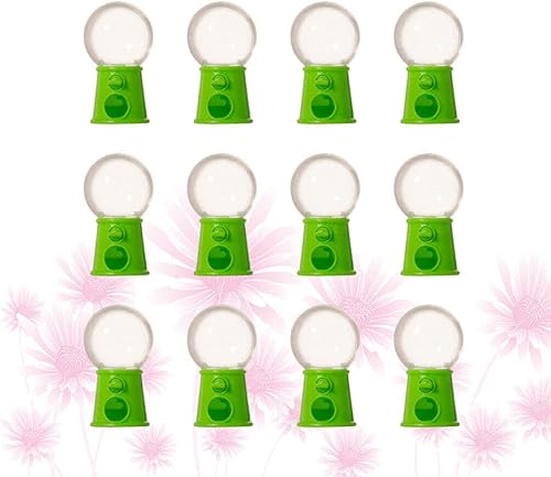 Miniatura 9 de Alipis 12 piezas de máquina de chicles mini dispensador de caramelos, alcancía de escritorio, máquinas de atrapar dulces, juguetes para decoración