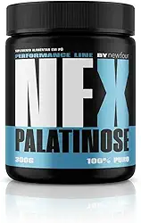 Palatinose NFX Newfour 100% Pura 300g (Isomaltulose). Suplemento de Carboidratos em Pó para Atletas. Fonte de Energia para Treinos de Resistência. Sem Sabor e Sem Glúten.