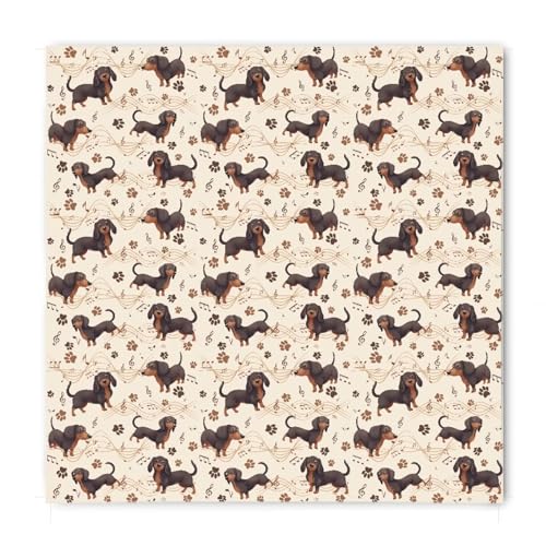 Coloranimal Women's Novelty Scarves Silk Feeling Headscarf for Lady Girls