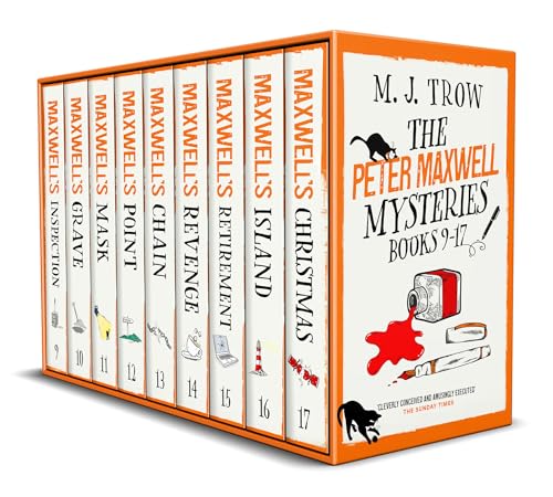 The Peter Maxwell Mysteries Books 9–17: A cozy mystery boxset (Cozy Crime and Murder Box Sets)