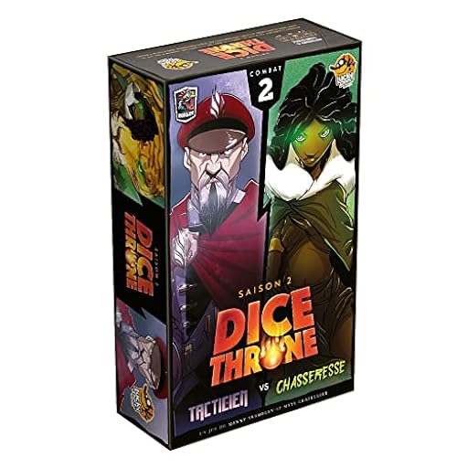LUCKY DUCK GAMES | Dice Throne: Tacticista vs Cazadora | Juego de Mesa para Adultos y Niños | Juego de Estrategia | Combate de Dados y Poderes | 2 Jugadores | 20-40 Min | Español | Ya disponible en tu tienda friki favorita! En mundofriki.es! LUCKY DUCK GAMES | Dice Throne: Tacticista vs Cazadora | Juego de Mesa para Adultos y Niños | Juego de Estrategia | Combate de Dados y Poderes | 2 Jugadores | 20-40 Min | Español | Ya disponible en tu tienda friki favorita! En mundofriki.es!