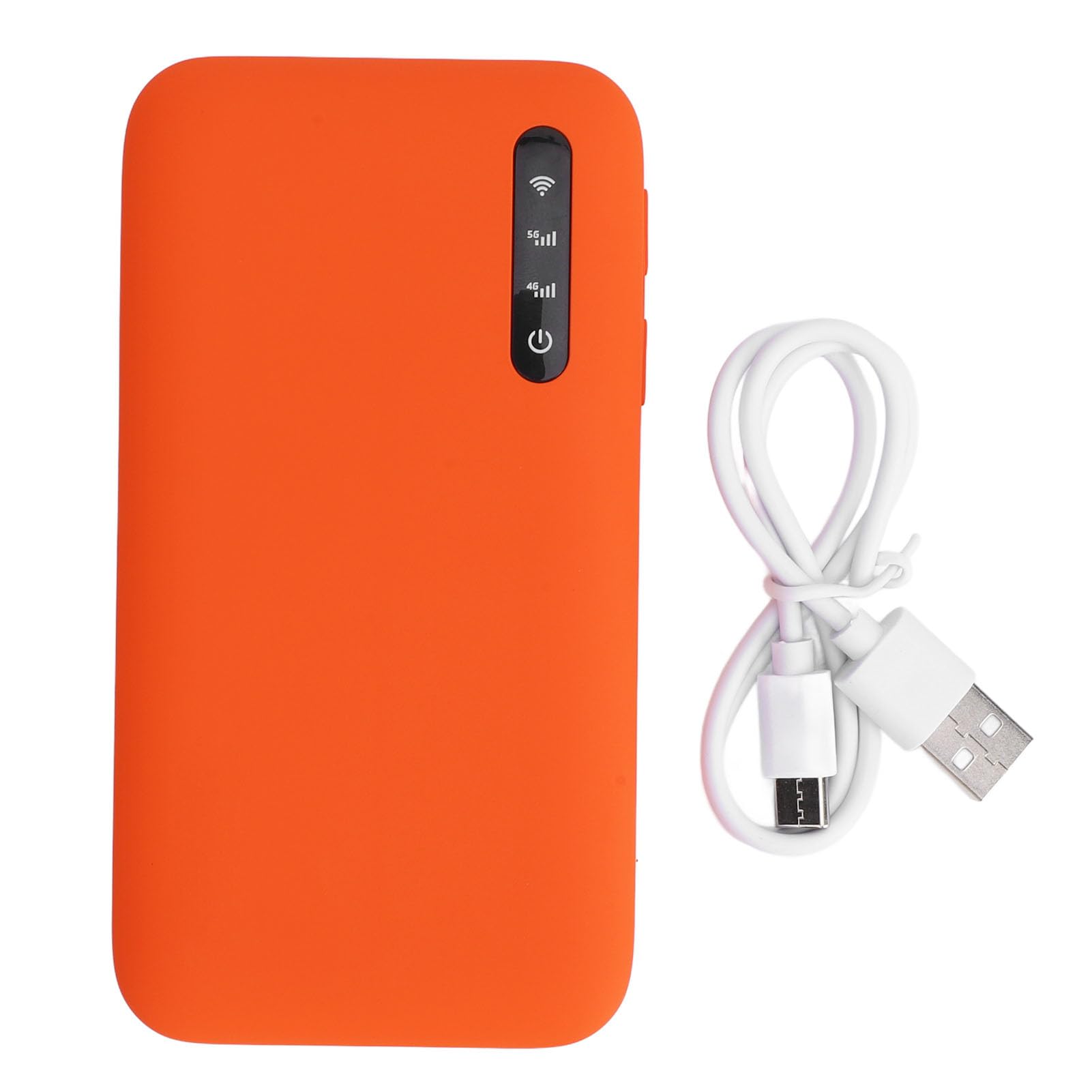 Hotspot Mobile 5G Rivoluzionario con Doppia Banda WiFi6 | Router Portatile Ad Alta velocità con Slot della Scheda SIM e Batteria da 6100Mah | Supporta 16 Dispositivi per la connettività di