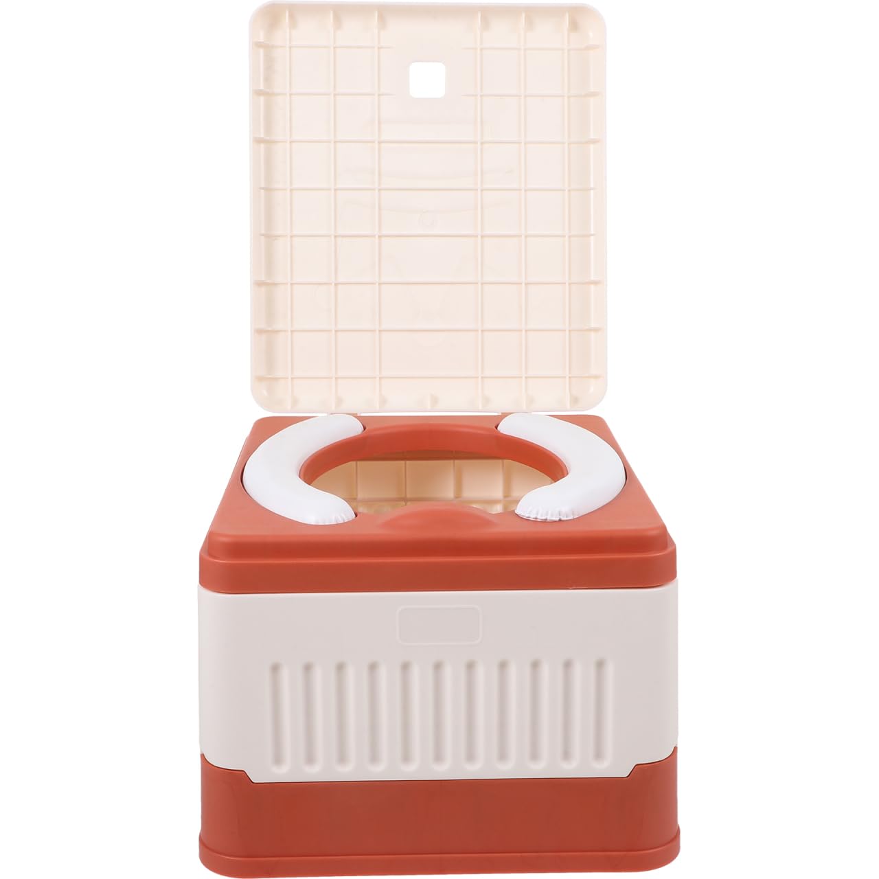 CALLARON Tragbare Faltbare Campingtoilette 9.84X8.27X6.69In Leichtes Outdoor Autotoilette Notfalltoilette Für Camping Wandern Angeln Baustelle