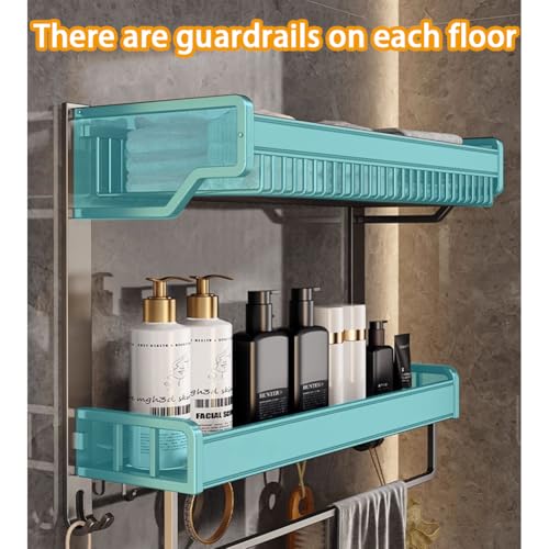 Étagère murale en métal gain de place pour optimiser vos rangements - 7