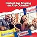 Assorted Butterfinger, Crunch, and Baby Ruth Mini Chocolates, 90 count Party Pack, 32.4 oz