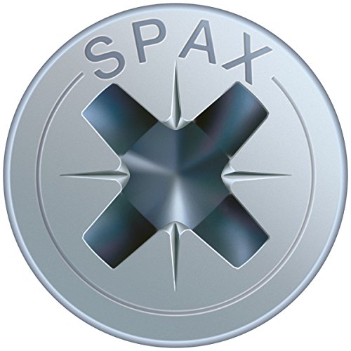 Spax - Universal Screw Countersunk Head Phillips Z 4Cut Full Thread Galvanised Blank A2J - 1081010350123, 0/1030/001/5,0/40/ /01 - Image 2