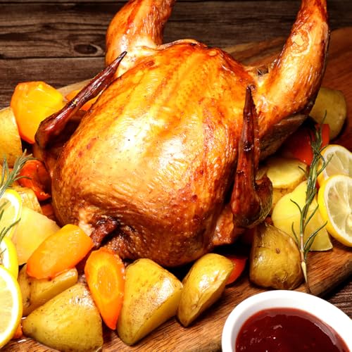 ミートガイ スモークチキン 丸ごと (グリラー) 加熱調理済み1kg Smoked Whole Chicken (Griller) Pre-cooked 1kg