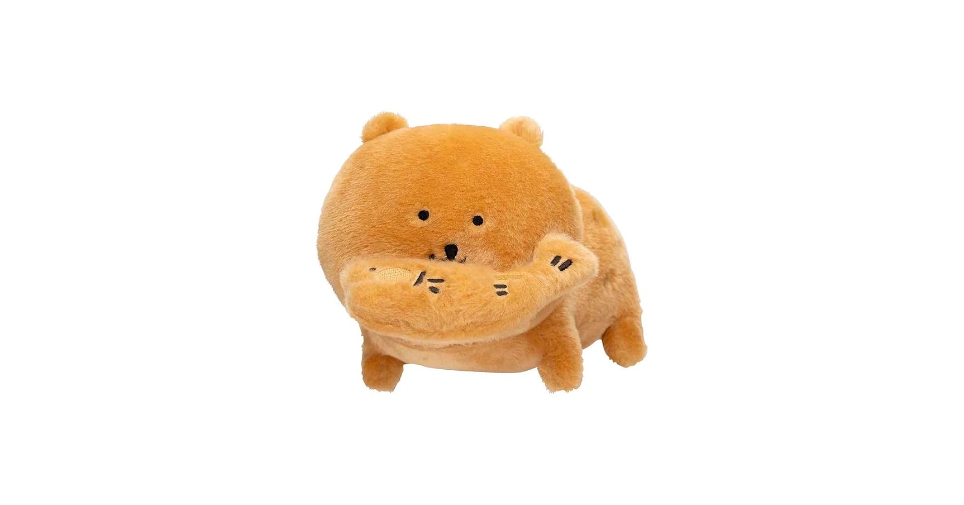 Amazon.co.jp: ナガノキャラクターズ 木彫りのクマぬいぐるみ