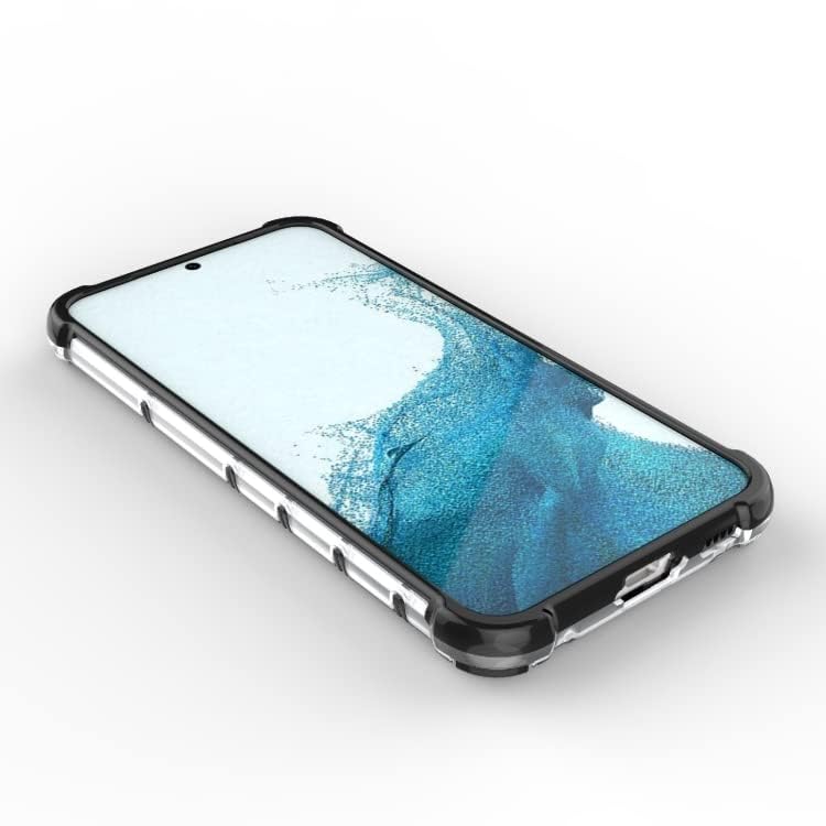 Image of Lustree TPU Honey Comb Armor Shock Proof Back Cover for for Samsung Galaxy S23 (Transparent)
