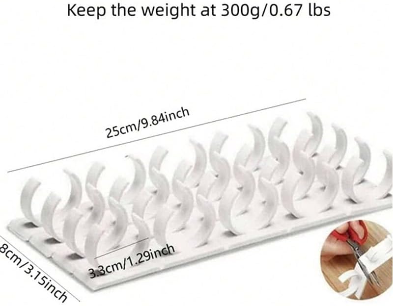 Miniatura 3 de Kit de 20 pinzas para especias, adecuado para almacenar clips de condimentos, clips de botellas de cosméticos, botellas de plástico desmontables