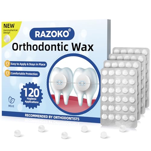 RAZOKO Cera de ortodoncia para aparatos ortopédicos Imagen de RAZOKO Cera de ortodoncia para aparatos ortopédicos