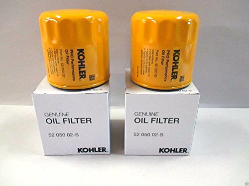 2 Pack Kohler Engine Oil Filter - 52 050 02-S