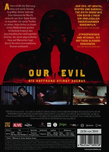 Our Evil Blu-ray edición especial Mediabook de lujo serializado 3