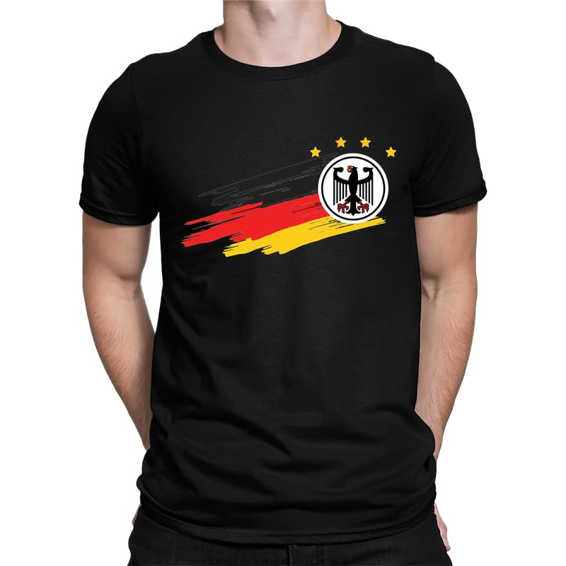 Fußball Deutschland Trikot 2024 EM Germany Europameisterschaft Weltmeisterschaft Herren Männer T-Shirt