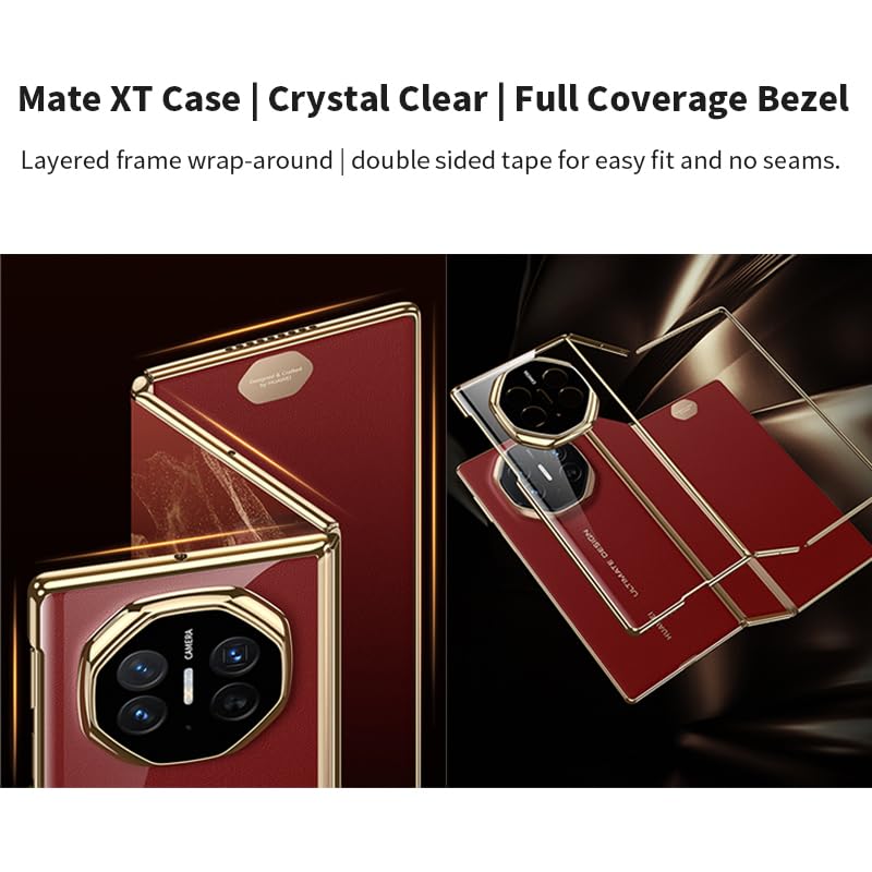 Coque transparente Huawei Mate XT rigide pour une protection fine invisible - 7