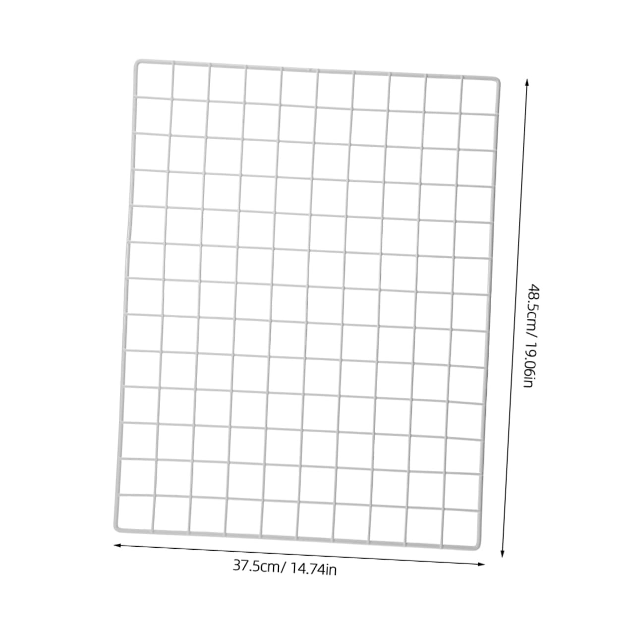 Levemolo Photo Display Grid Wall Decor Metal Wire Grid Panel for Kindergarten Wall Hanging Storage Rack