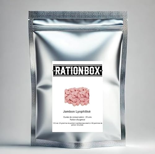Rationbox Gefriergetrockneter Schinken - 25 Jahre Notration