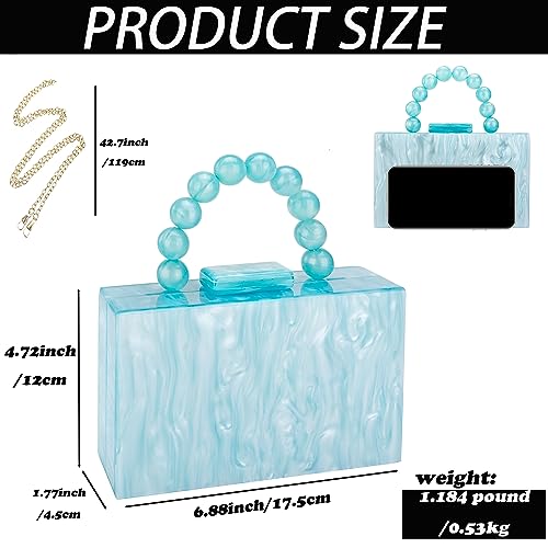 Image of Women Acrylic Clutch Purse Leopard Print Evening Bag Chain Formal Handbag Party Bridal Wedding Clutch Purse for Women
