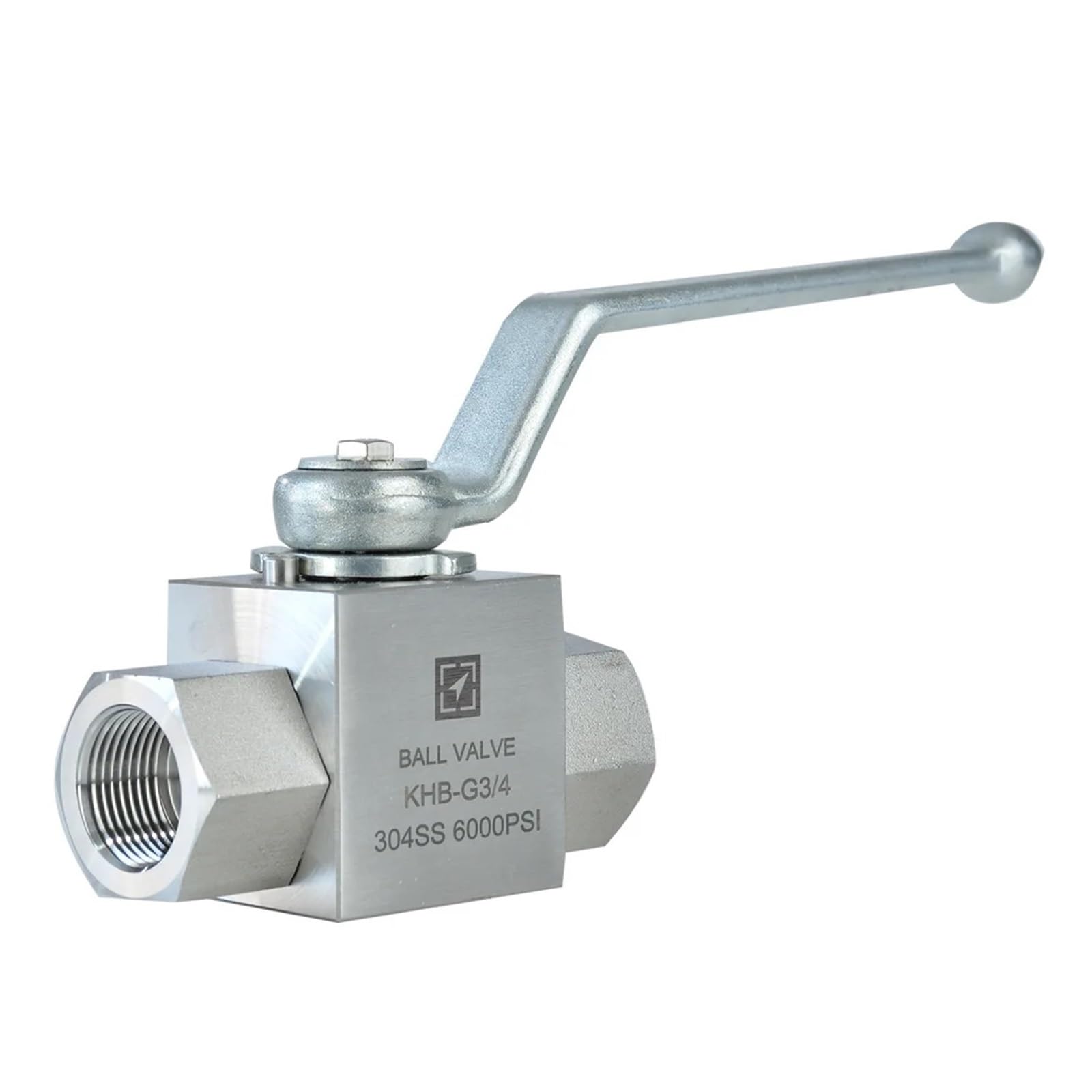 TPKMVGAP 1/4" 3/8" 1/2" Internal Thread High Pressure Ball Valve Corrosion Resistant High Pressure Hydraulic Ball Valve(1",High Temperature)