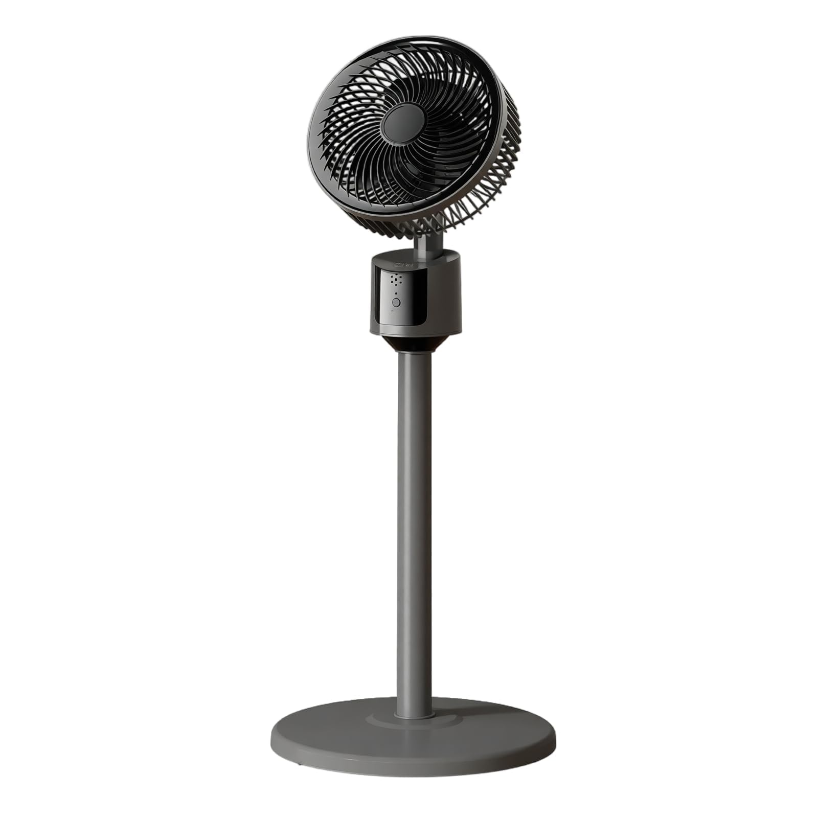 RMBLYfeiye Floor Standing Tall Pedestal Air Cooling Fan, Wide-Angled Oscillation, Adjustable Floor Fan Standing Fan, Lightweight, Powerful Airflow for Living Room Bedroom Home
