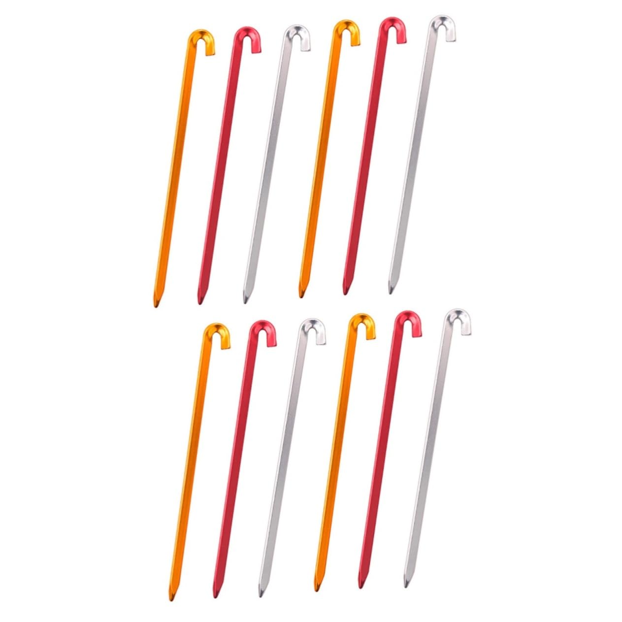 Estacas para tienda de campaña Abaodam de aluminio, el accesorio ideal para acampar sin sustos