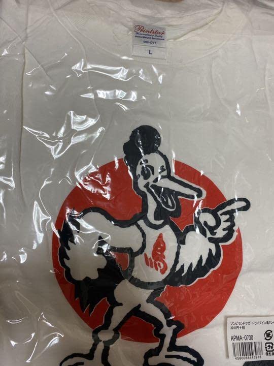 ゾンビランドサガ/ドライブイン鳥 公式Tシャツ/Lサイズ