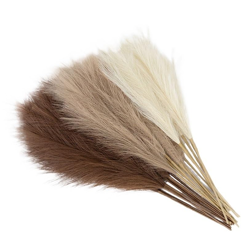 Pampas Grass Large 1PC Artificial Branch 110cm miniatura 5