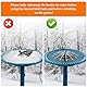 lollyes 250W Vogeltränke Heizung mit Brunnen Pumpe, Beheizte Vogeltränke für Draußen für den Winter, mit Thermostatisch Gesteuert und 1M Kabel, Vogeltränke Deicer, Beheizte Vogeltränke für Garten