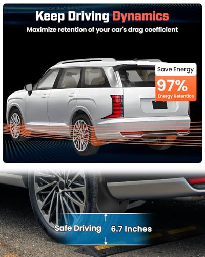 Image of Autorder Mud Flaps for 2026 Hyundai Palisade Calligraphy Accessories All-Weather Splash Guards Protect Paint Mudflap No Drilling Required Mud Guard Body Kits for Palisade 4PCS
