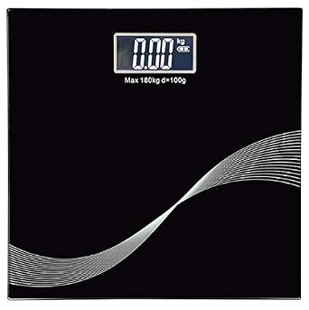 Gopendra Electronic Thick Tempered Glass & LCD Display Digital Personal Bathroom Health Body Weight Scales For Body Weight, Weight Scale Digital For Human Body, Weight Machine For Body Weight