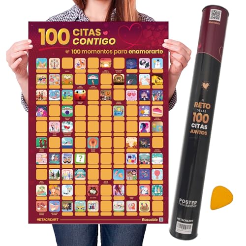 100 citas juntos, retos para parejas, regalos para parejas,