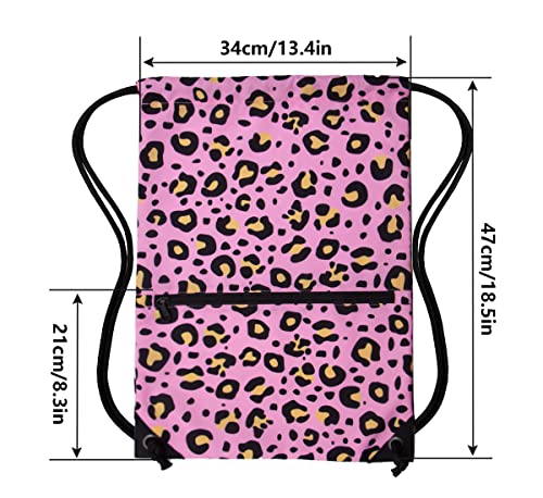 Image of HOLYLUCK Drawstring Backpack Bag Sport Gym Sackpack