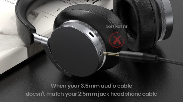 Amazon.com: MOSWAG 3.3ft USB C to 2.5mm Aux Audio Cable, USB C to