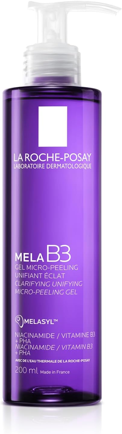 La Roche-Posay Mela B3 Clarifying Micro-peeling gel cleanser for hyperpigmentation 200ml