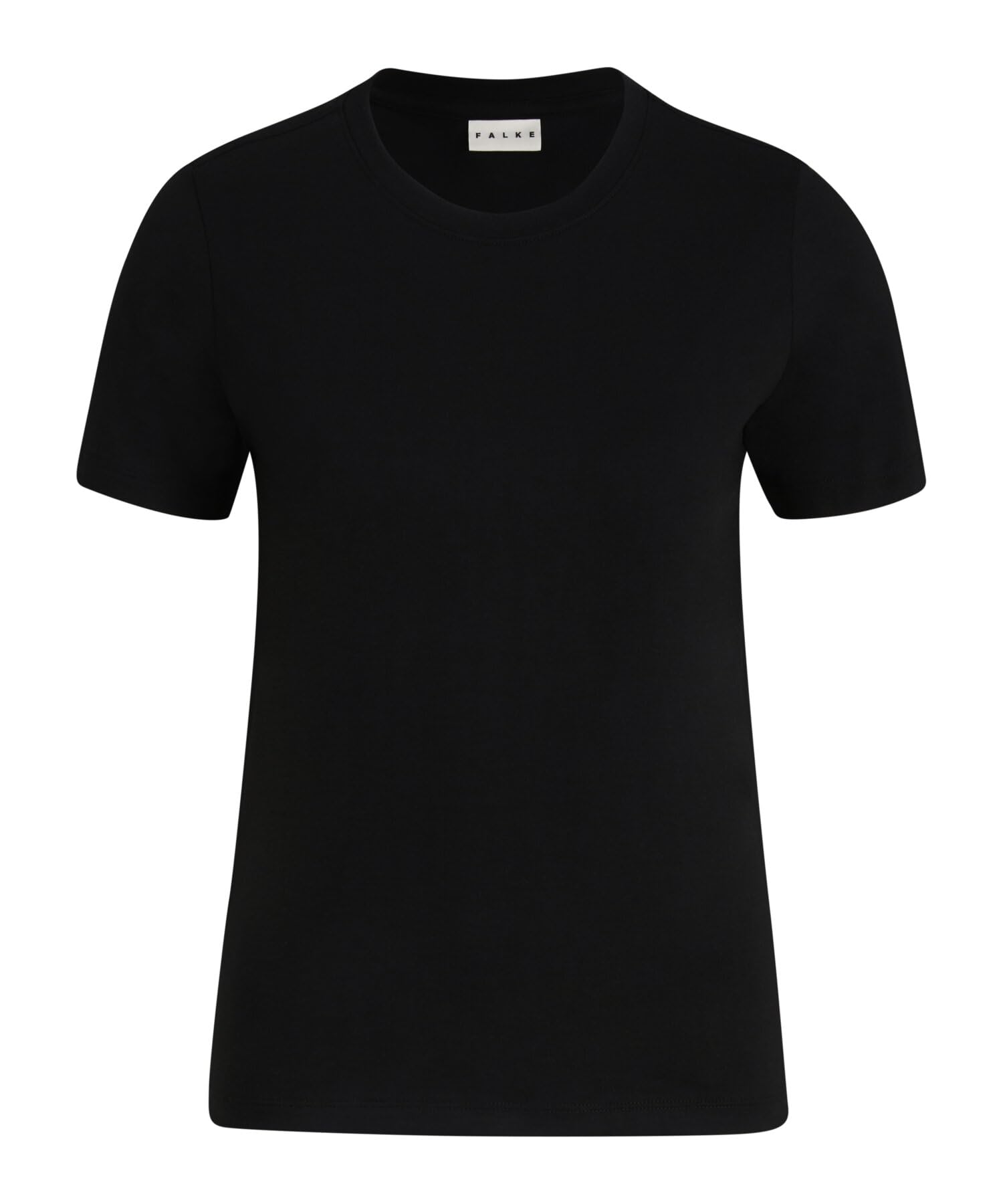 FALKE Mujer Basic Round Neck Camiseta Suave Manga Corta cómoda Ligera Transpirable algodón 1 Pieza