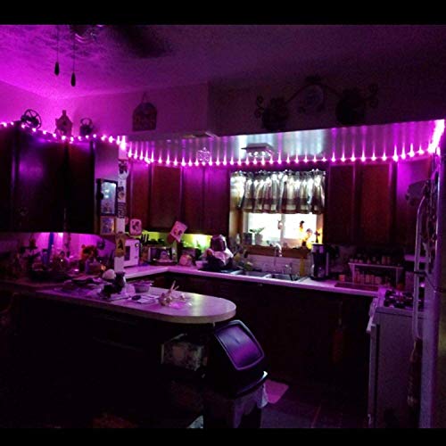 Image of MANSAA M6 USB LED String Light | 10 Meter 100 LEDs | Pink Color | USB Operated | Home Decor LED Light | Pack of 3