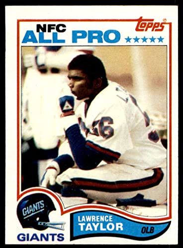 Football NFL 1982 Topps #434 Lawrence Taylor RC NY Giants