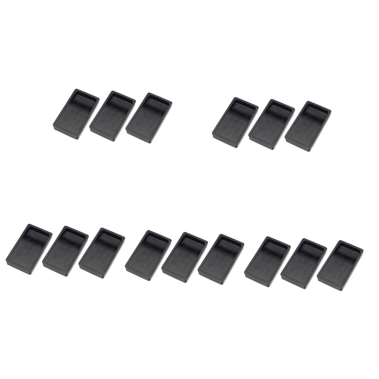 NUOBESTY 15pièces Encre Étudiant Portable Double Face Pratique Pour Et Dessin Noir