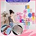 97 Decor Preppy Wall Collage Kit - Preppy Room Decor Cheap Aesthetic, Preppy Pictures for Wall Art, Cute Pink Preppy Stuff, Preppy Photo Collage Prints, Trendy Things for Teen Girls Dorm Bedroom