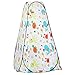 JNYB Portable Privacy Shower Toilet Camping Pop Up Tent Small Flower Color Outdoor Dressing Tent/Outdoor Toilet Tent with Zippered Carrying Bag